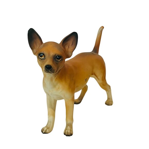 Lefton Other - Chihuahua Figurine Puppy Dog Vtg Lefton Porcelain Japan Taco Bell Gift Decor